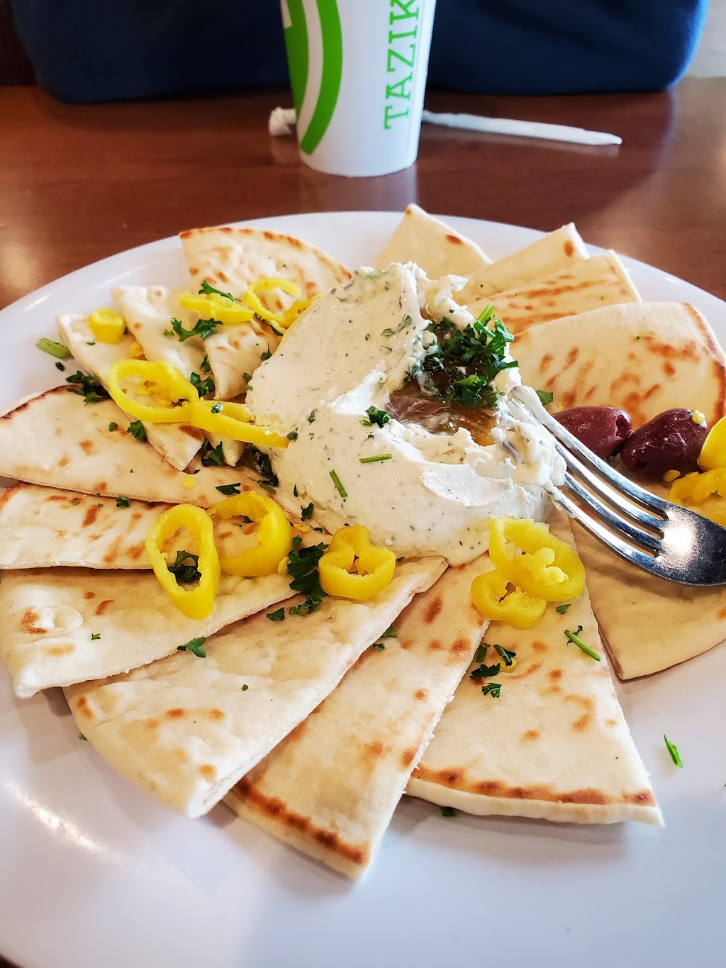 Tazikis Mediterranean Cafe - Kenwood | 7331 Kenwood Rd, Cincinnati, OH 45236, USA | Phone: (513) 964-4005