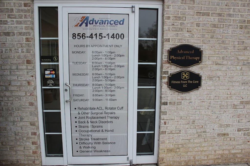 Advanced Physical Therapy of SJ | 1035 N Black Horse Pike STE 5, Williamstown, NJ 08094, USA | Phone: (856) 728-4100