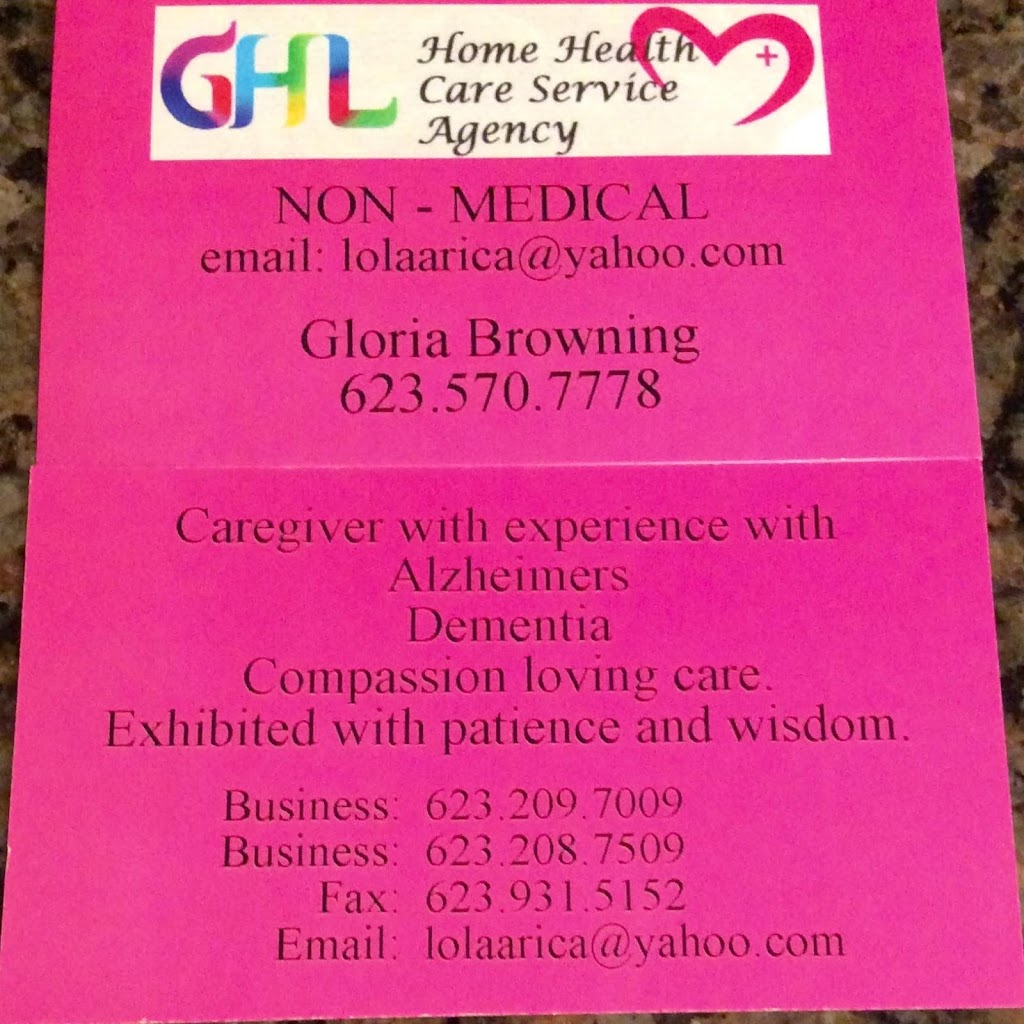 GHL Home Healthcare Service Agency | 5220 W Northern Ave, Glendale, AZ 85301 | Phone: (602) 500-5076