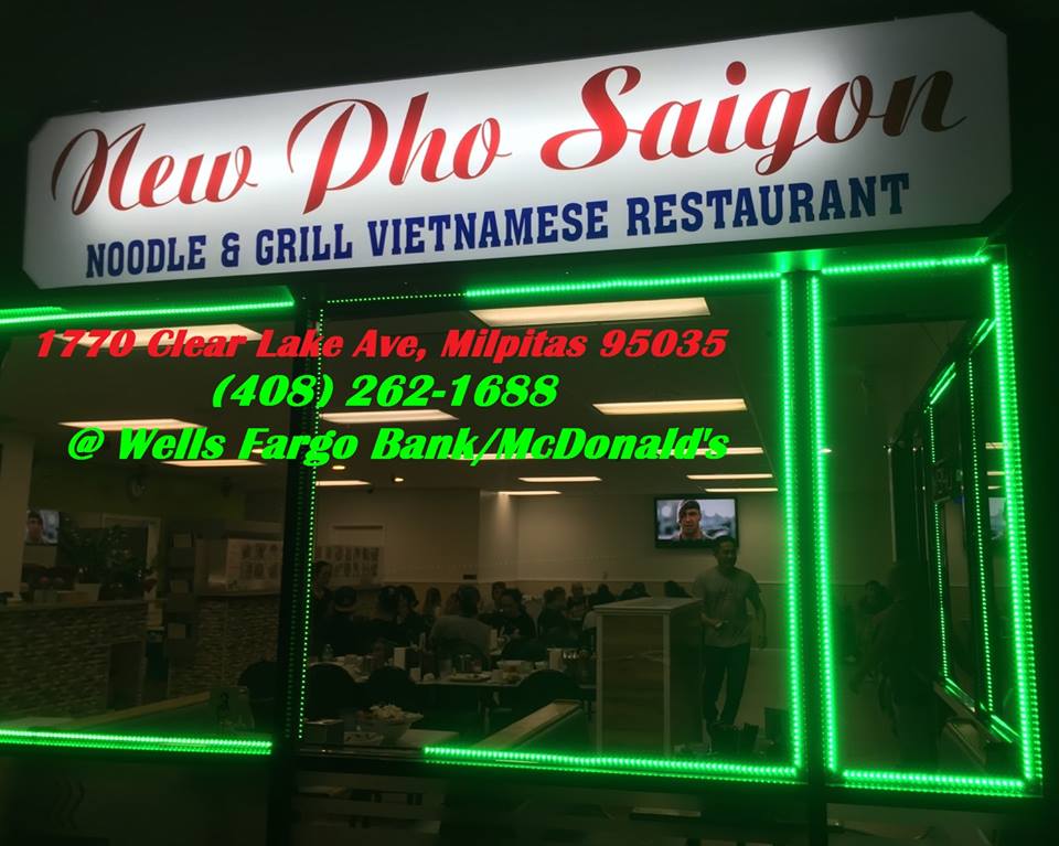 New Phở Saigon | Noodle & Grill Restaurant | 1770 Clear Lake Ave, Milpitas, CA 95035, USA | Phone: (408) 262-1688