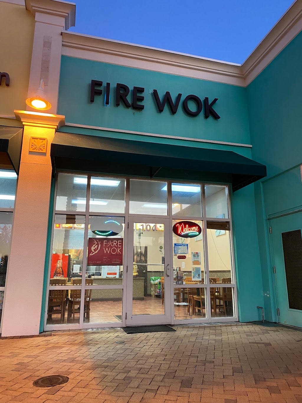 Fire Wok | 85 Ava Way #104, St. Augustine, FL 32084, USA | Phone: (904) 819-6889