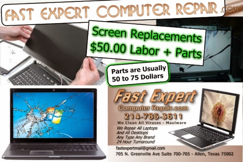 Fast Expert Computer Repair | 705 N Greenville Ave #700, Allen, TX 75002, USA | Phone: (214) 785-3611