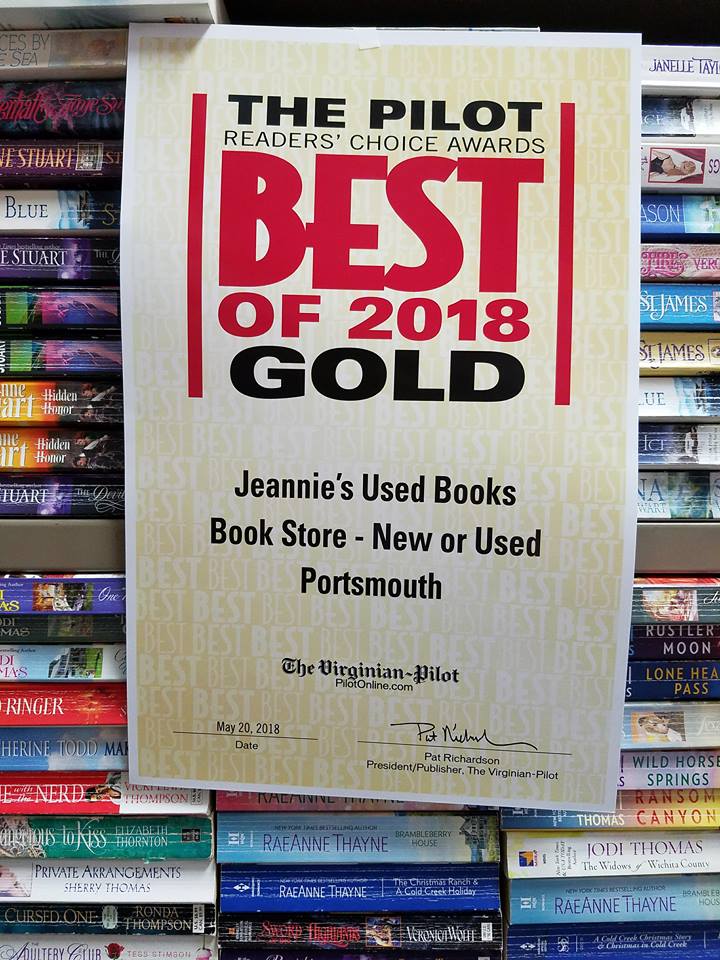 Jeannies Used Books | 3202 High St, Portsmouth, VA 23707, USA | Phone: (757) 398-3331