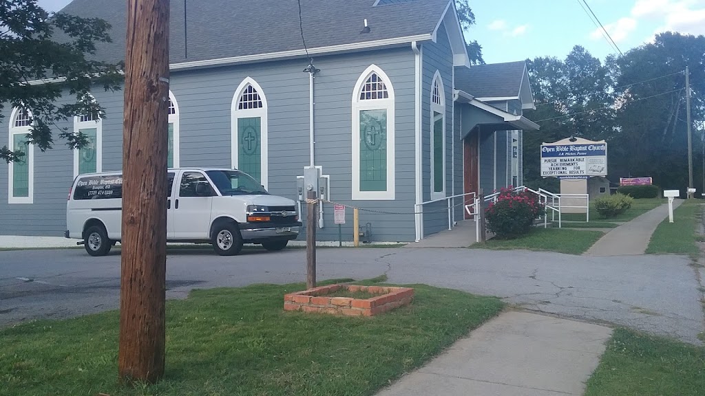 Open Bible Baptist Church | 7 McDonough St, Hampton, GA 30228, USA | Phone: (770) 474-5339