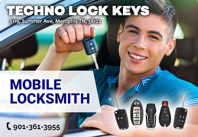 Techno Lock Keys | 5119 Summer Ave #102, Memphis, TN 38122, USA | Phone: (901) 361-3955