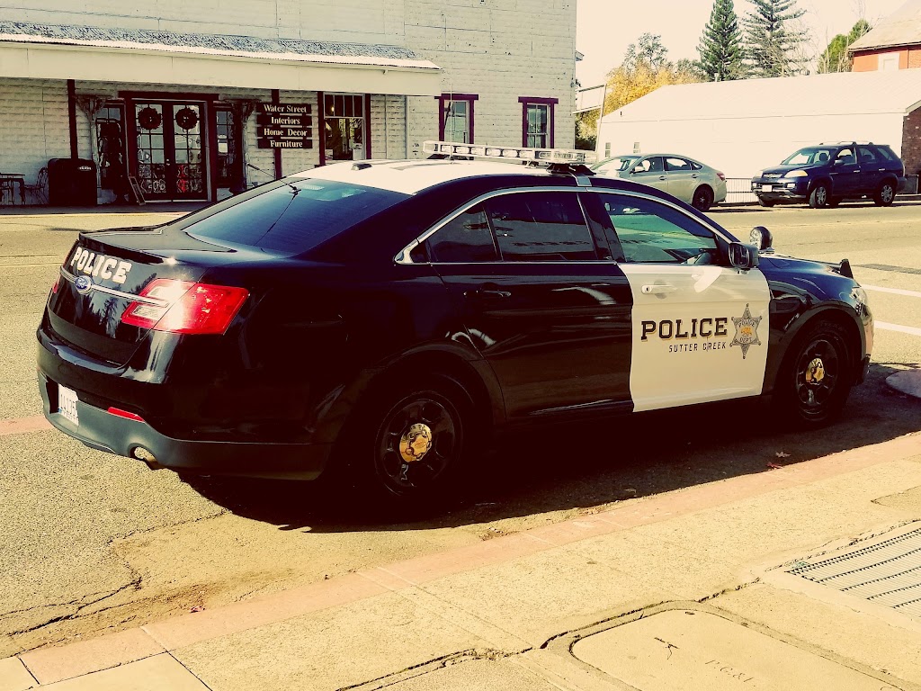 Sutter Creek Police Department | 18 Main St, Sutter Creek, CA 95685, USA | Phone: (209) 267-5646
