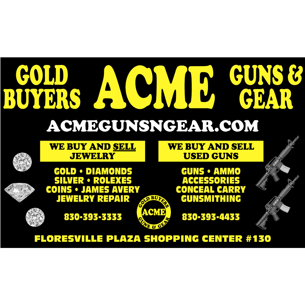 ACME GOLD BUYERS | 540 10th St, Floresville, TX 78114, USA | Phone: (830) 393-3333