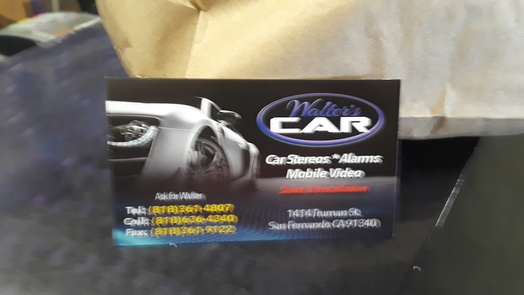 Walters Stereo | 1417 San Fernando Rd, San Fernando, CA 91340, USA | Phone: (818) 361-4807