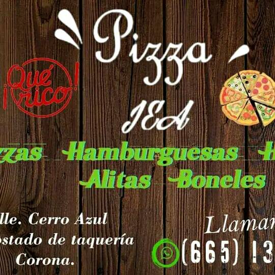 Pizzeria* JEA* | 21463 Calle cerro azul Colonia Hindú, Cerro Azul, 21463 Tecate, B.C., Mexico | Phone: 665 799 6946