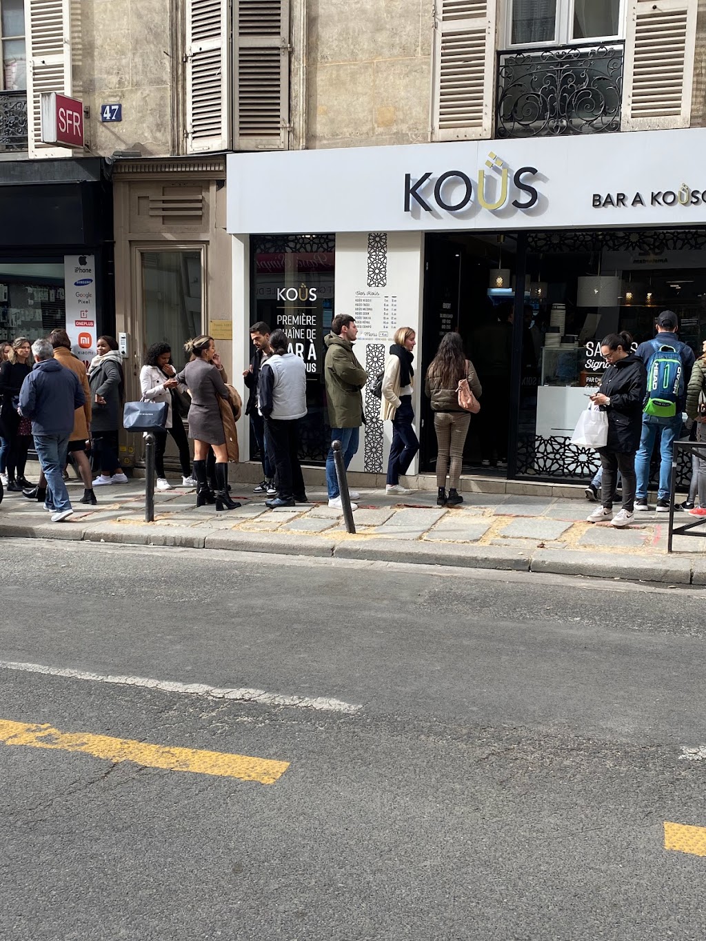 KOUS - Bar à Couscous (75008) | 47 Rue dAmsterdam, 75008 Paris, France | Phone: 01 71 97 57 35