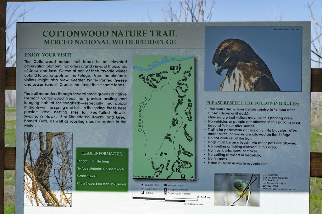 Cottonwood Trail | 5400 W Sandy Mush Rd, Merced, CA 95341, USA | Phone: (209) 826-3508
