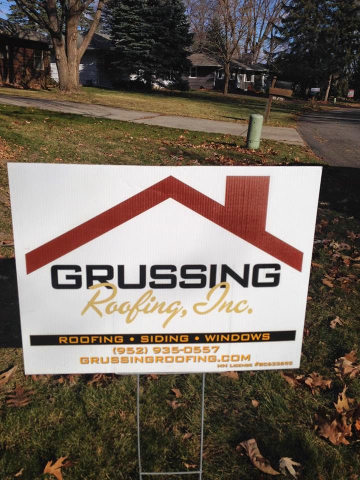 Grussing Roofing & Exteriors, Inc | 6921 Raven Ct, Eden Prairie, MN 55346, USA | Phone: (952) 935-0557