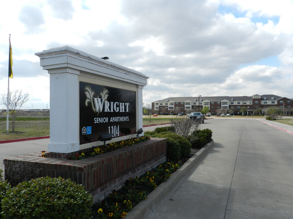Wright Senior Apartments | 1104 S Carrier Pkwy, Grand Prairie, TX 75051, USA | Phone: (972) 266-3800