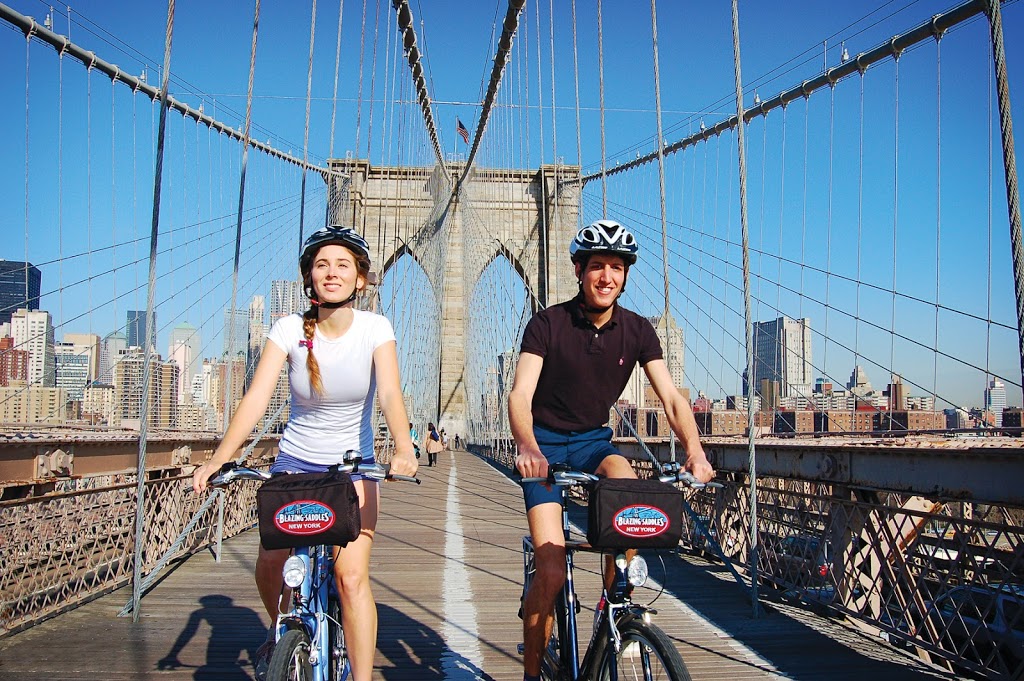 Blazing Saddles Bike Rentals & Tours | 93 South St, New York, NY 10038, USA | Phone: (917) 440-9094