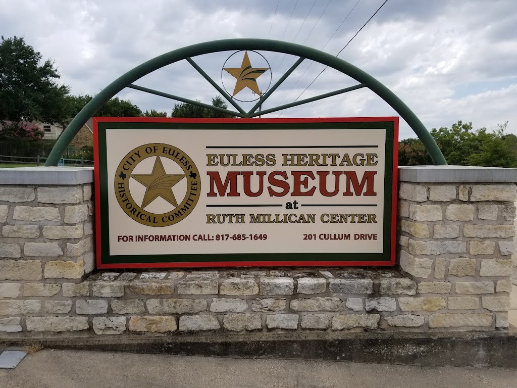 Euless Heritage Museum | 201 Cullum Dr, Euless, TX 76040 | Phone: (817) 685-1649