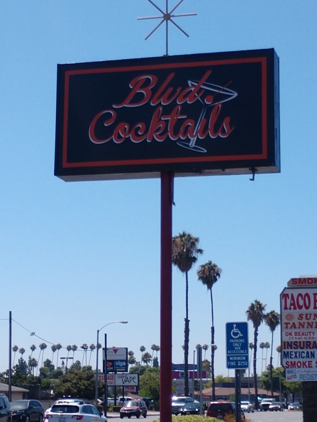 Blvd. Cocktails | 819 S Euclid St, Anaheim, CA 92802, USA | Phone: (714) 833-5929