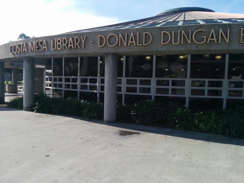 Costa Mesa/Donald Dungan Library | 1855 Park Ave, Costa Mesa, CA 92627 | Phone: (949) 646-8845