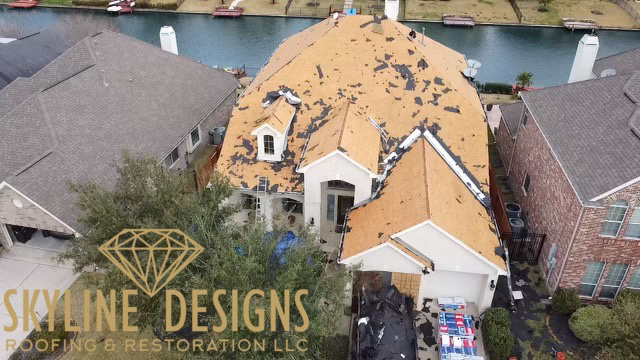 Skyline Designs Roofing & Restoration | 17240 Huffmeister Rd Suite 101, Cypress, TX 77429, USA | Phone: (346) 355-7663