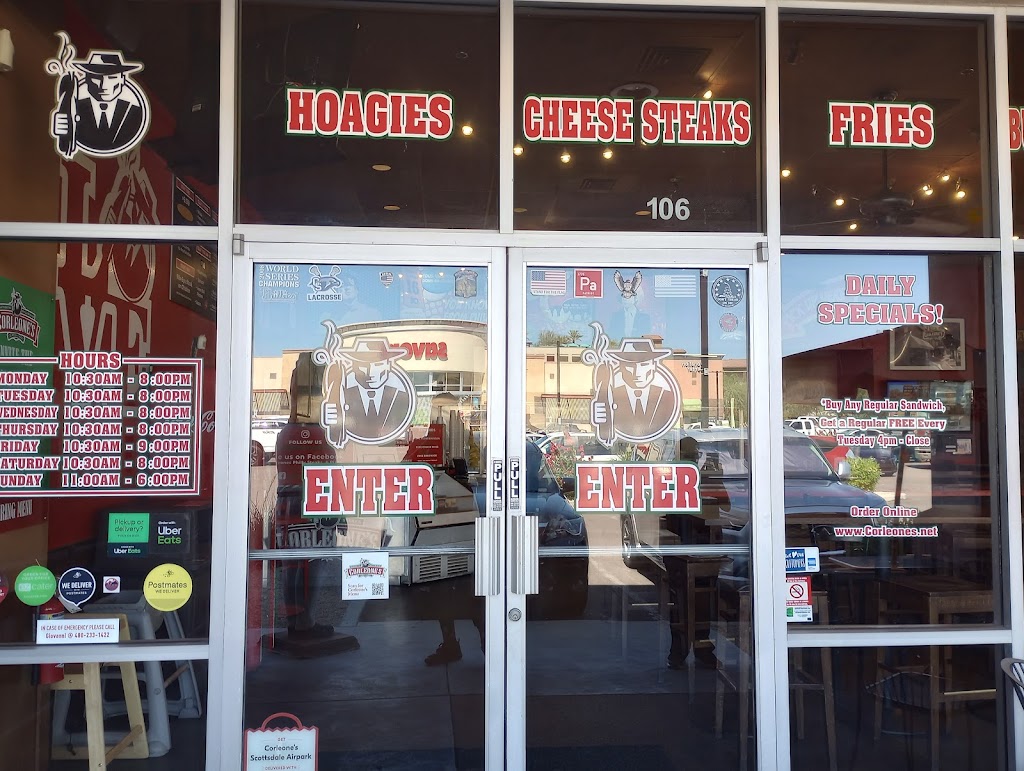Corleones | 15040 N Northsight Blvd #106, Scottsdale, AZ 85260, USA | Phone: (480) 483-8558