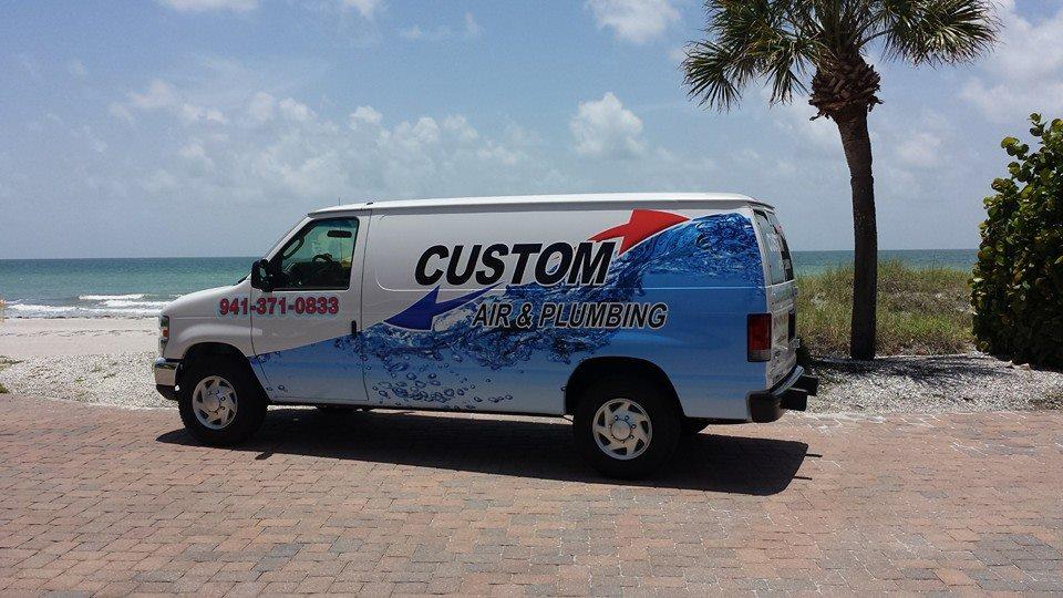 Custom Air & Plumbing | 5338 Pinkney Ave, Sarasota, FL 34233, USA | Phone: (866) 819-0992