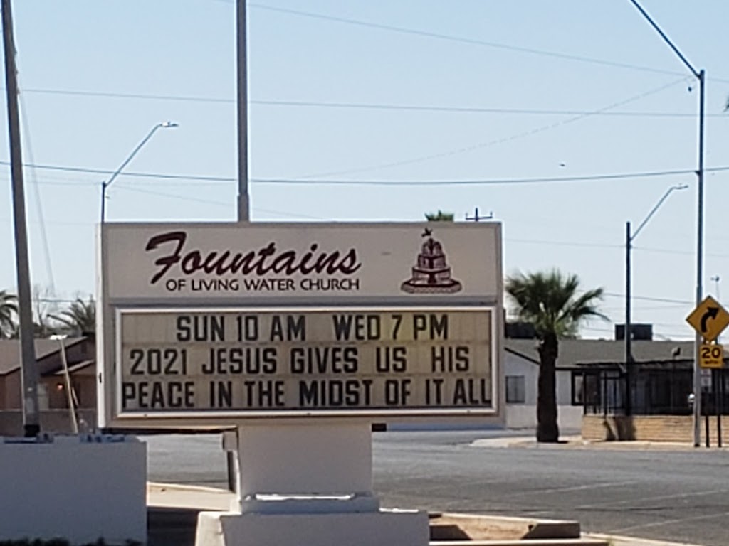 Fountains of Living Water Church | 518 E 2nd St, Casa Grande, AZ 85122, USA | Phone: (520) 705-6750