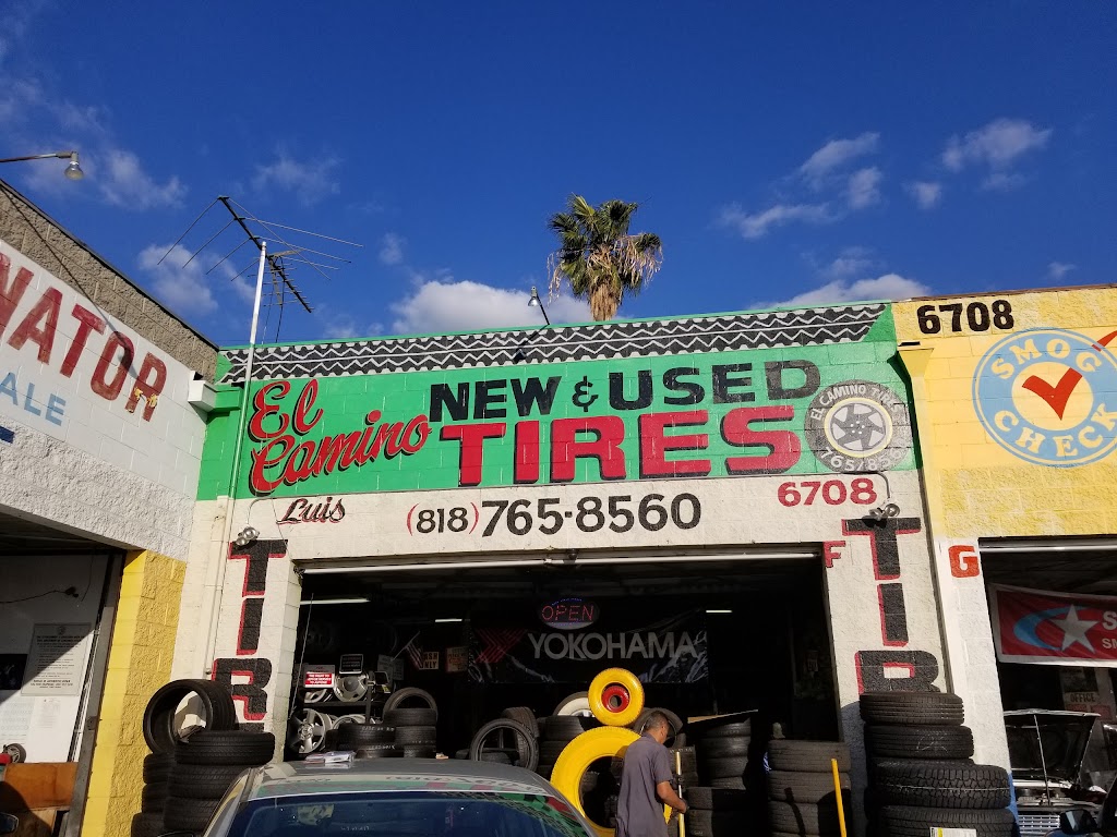 El Camino Tires | 6708 Lankershim Blvd # F, North Hollywood, CA 91606, USA | Phone: (818) 679-4974