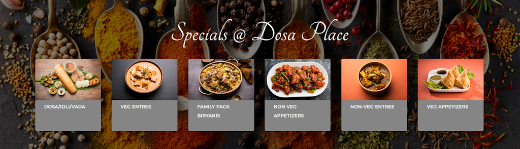 Dosa Place - Phoenix, AZ | 3539 W Bell Rd, Phoenix, AZ 85053, USA | Phone: (602) 612-2383