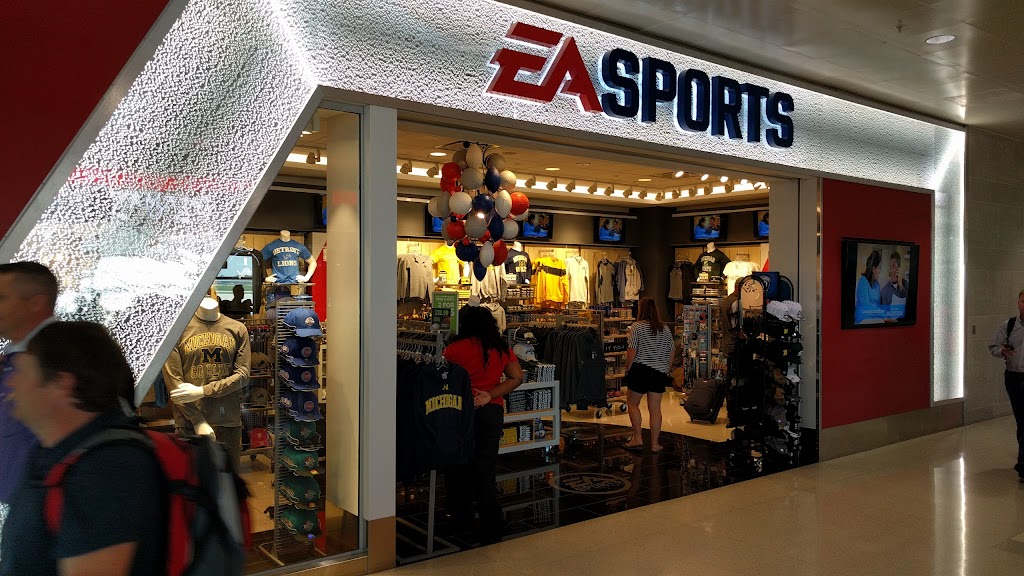 EA Sports | McNamara Terminal, Between Gates A15 and A17, Worldgateway Pl, Detroit, MI 48242, USA | Phone: (734) 720-1148