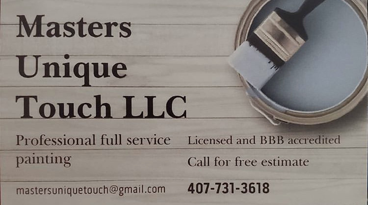Masters Unique Touch LLC | 347 Aylesbury Ct, Kissimmee, FL 34758, USA | Phone: (407) 731-3618