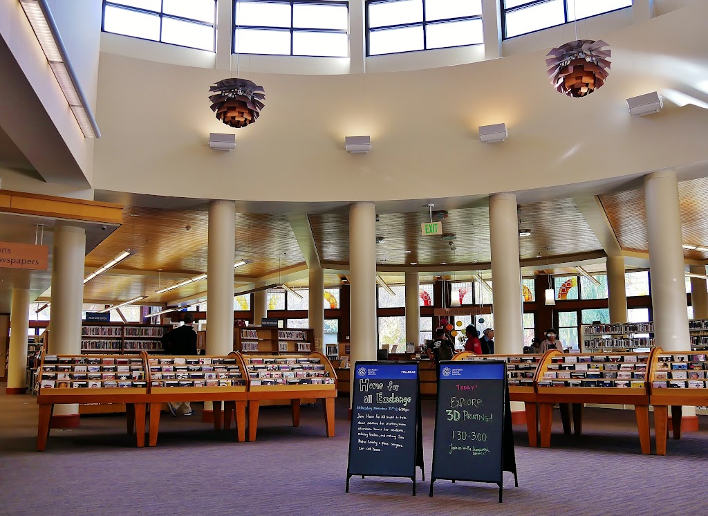 Millbrae Library | 1 Library Ave, Millbrae, CA 94030 | Phone: (650) 697-7607