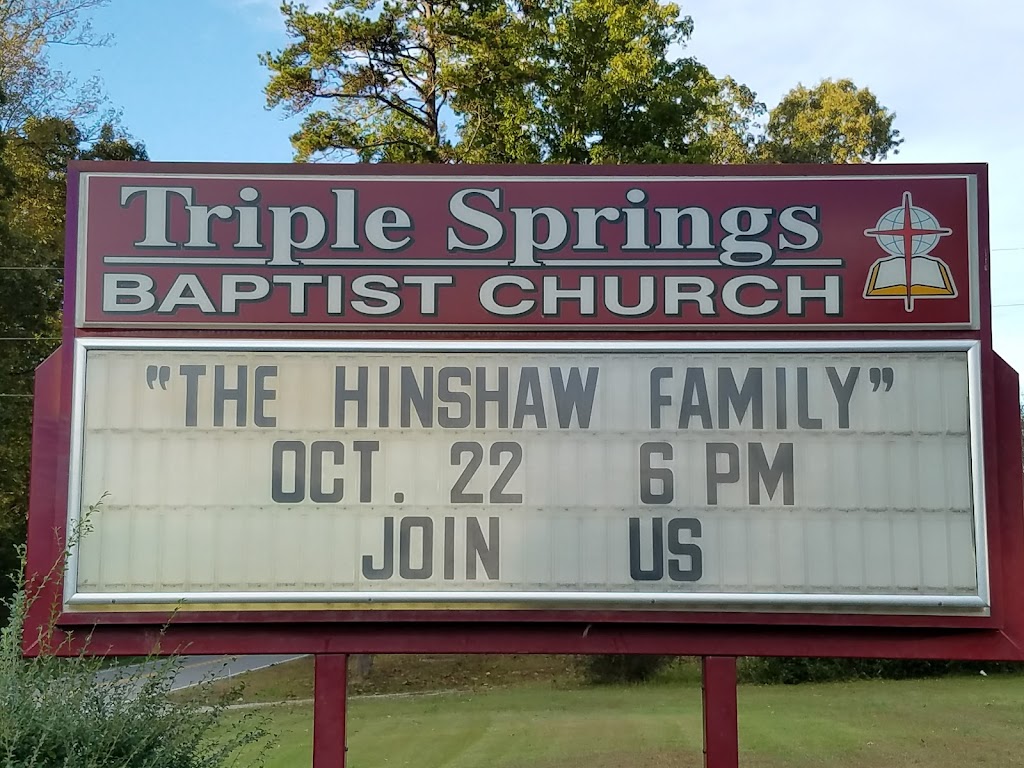 Triple Springs Baptist Church | 51 Hal Melton Rd, Roxboro, NC 27574, USA | Phone: (336) 597-3936