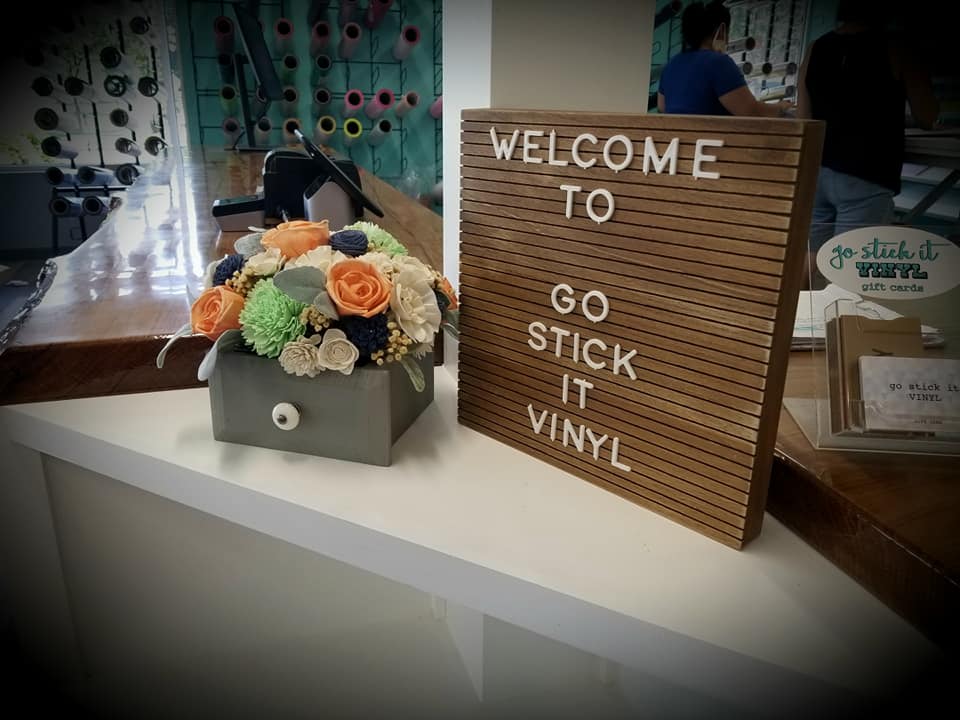 Go Stick It Vinyl | 106 Bratton Dr Suite 13, Garner, NC 27529, USA | Phone: (919) 803-7242