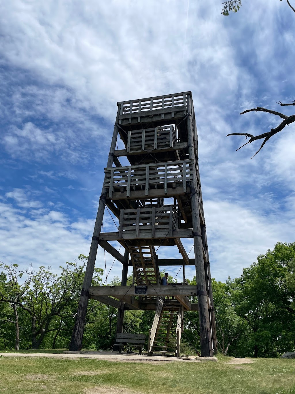 Lapham Peak Observation Tower | W329 N846, County C, Delafield, WI 53018, USA | Phone: (262) 646-3025