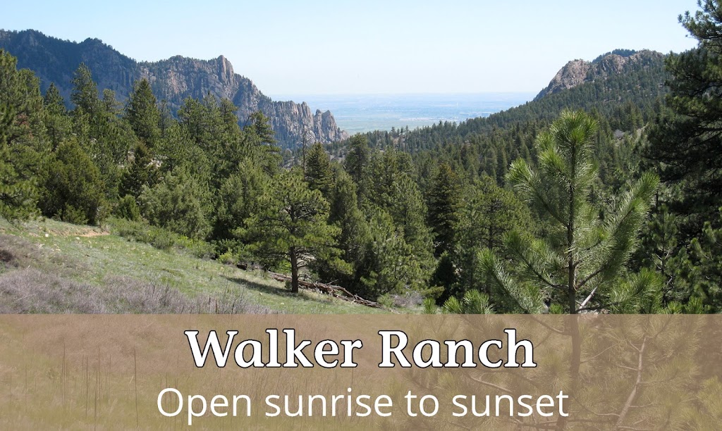 Walker Ranch Loop Trailhead | Flagstaff Rd, Boulder, CO 80302 | Phone: (303) 678-6200