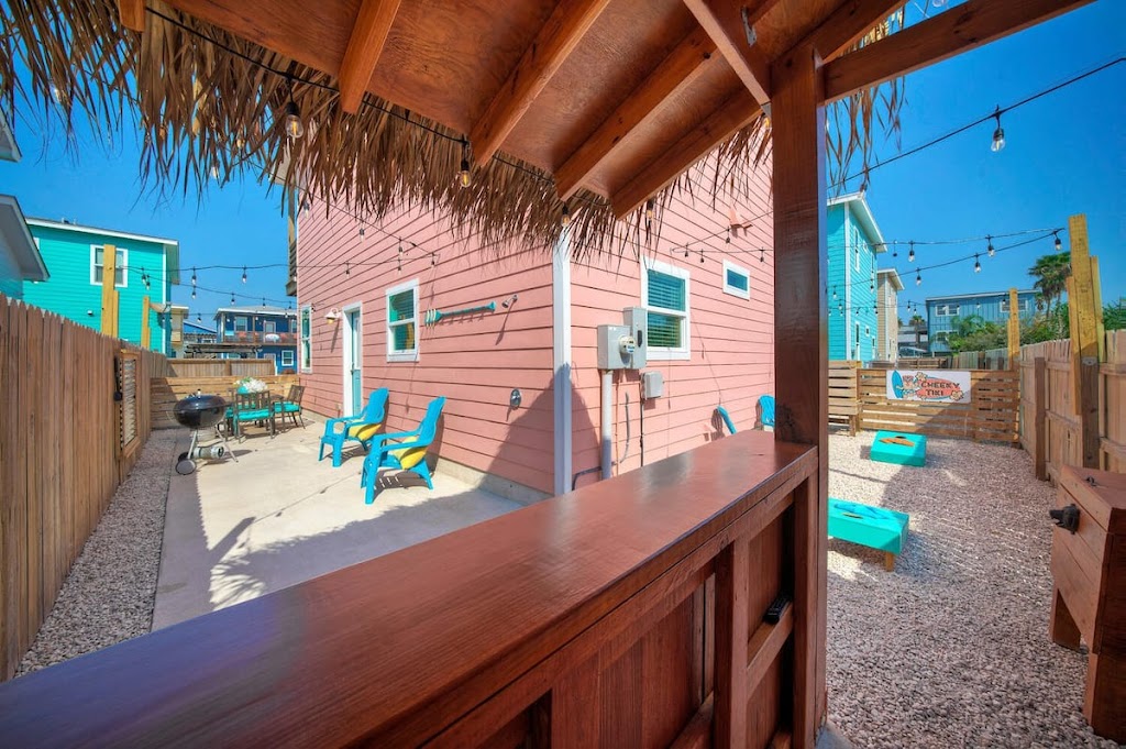 Cheeky Tiki Vacation Home Rental | 616 Gulf Village Dr, Port Aransas, TX 78373, USA | Phone: (361) 416-0510