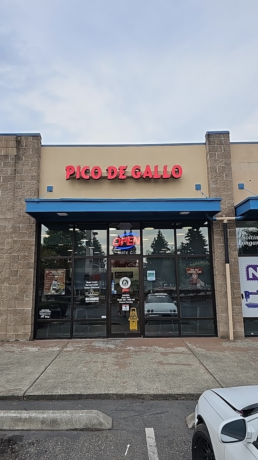 Pico De Gallo Mexican Grill | 14125 Pacific Ave S STE C, Tacoma, WA 98444, USA | Phone: (253) 433-7819