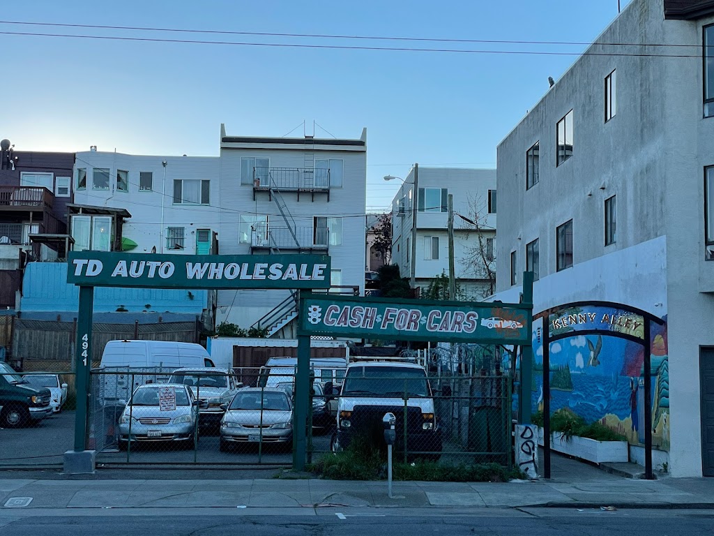 T D Auto Wholesale | 4941 Mission St, San Francisco, CA 94112, USA | Phone: (415) 587-1275