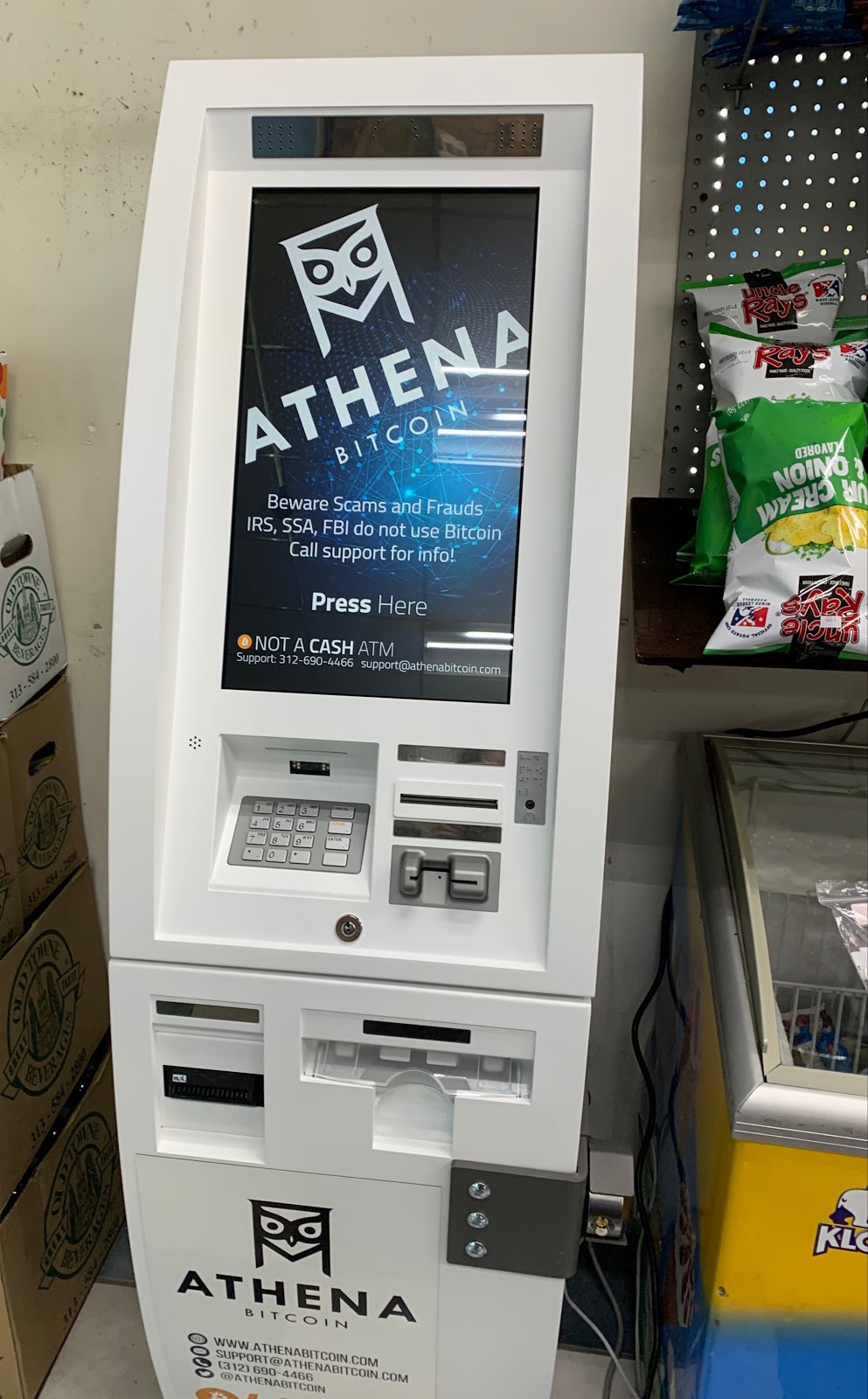 Athena Bitcoin ATM | 1021 Inkster Rd, Inkster, MI 48141, USA | Phone: (312) 690-4466