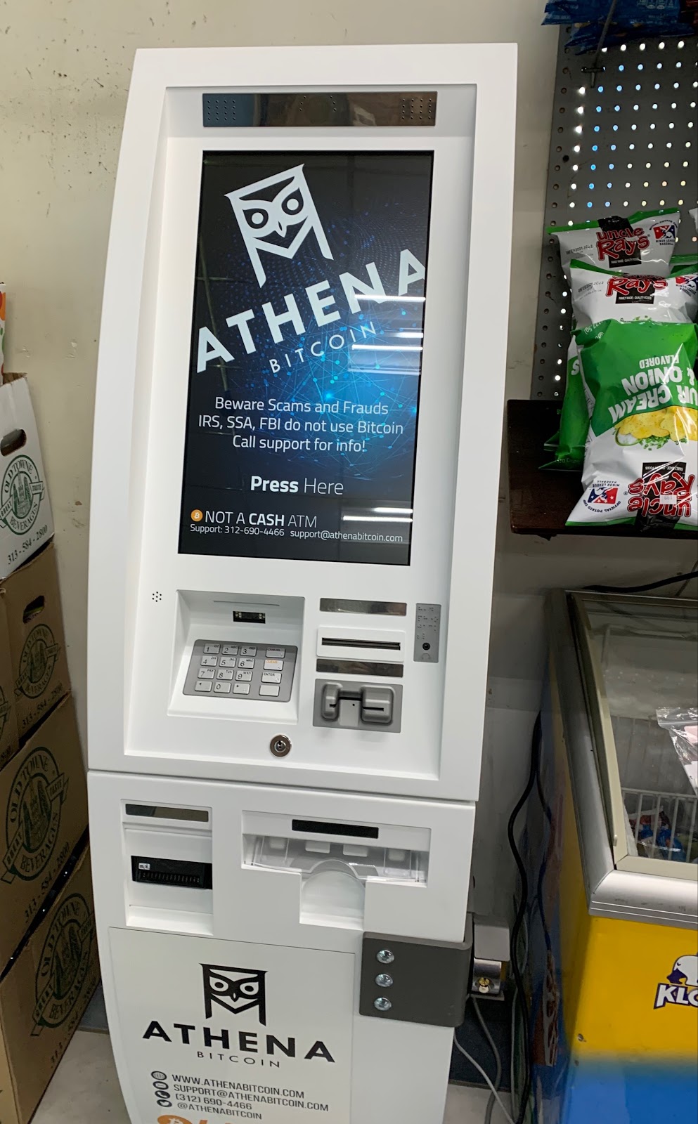 Athena Bitcoin ATM | 1021 Inkster Rd, Inkster, MI 48141 | Phone: (312) 690-4466