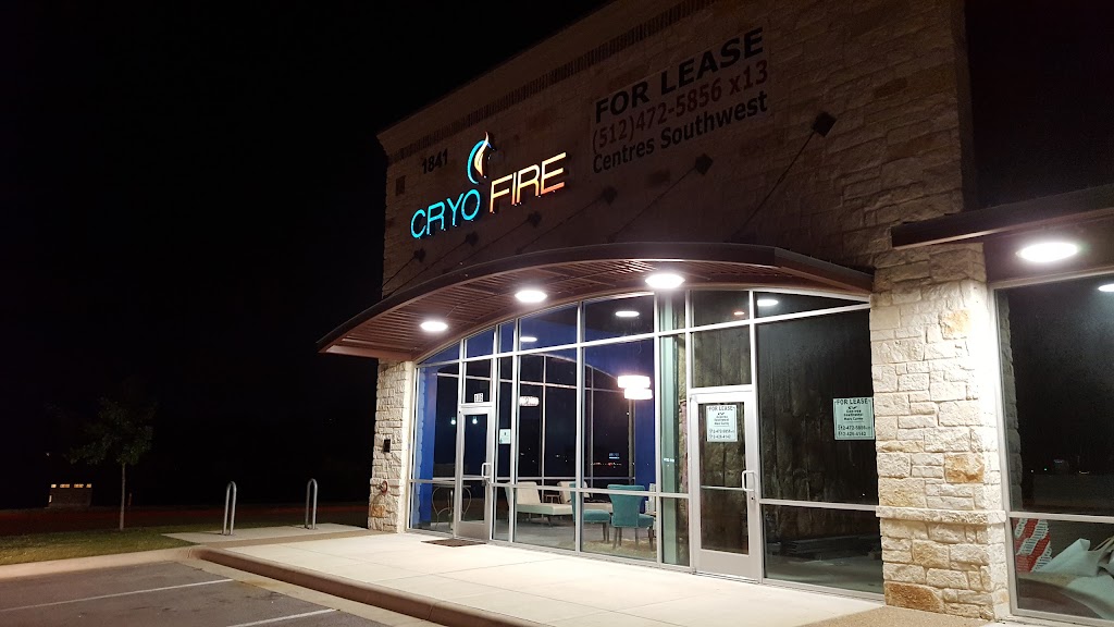 Cryo Fire Health Spa | 1841 S Lakeline Blvd #106, Cedar Park, TX 78613, USA | Phone: (512) 362-8567