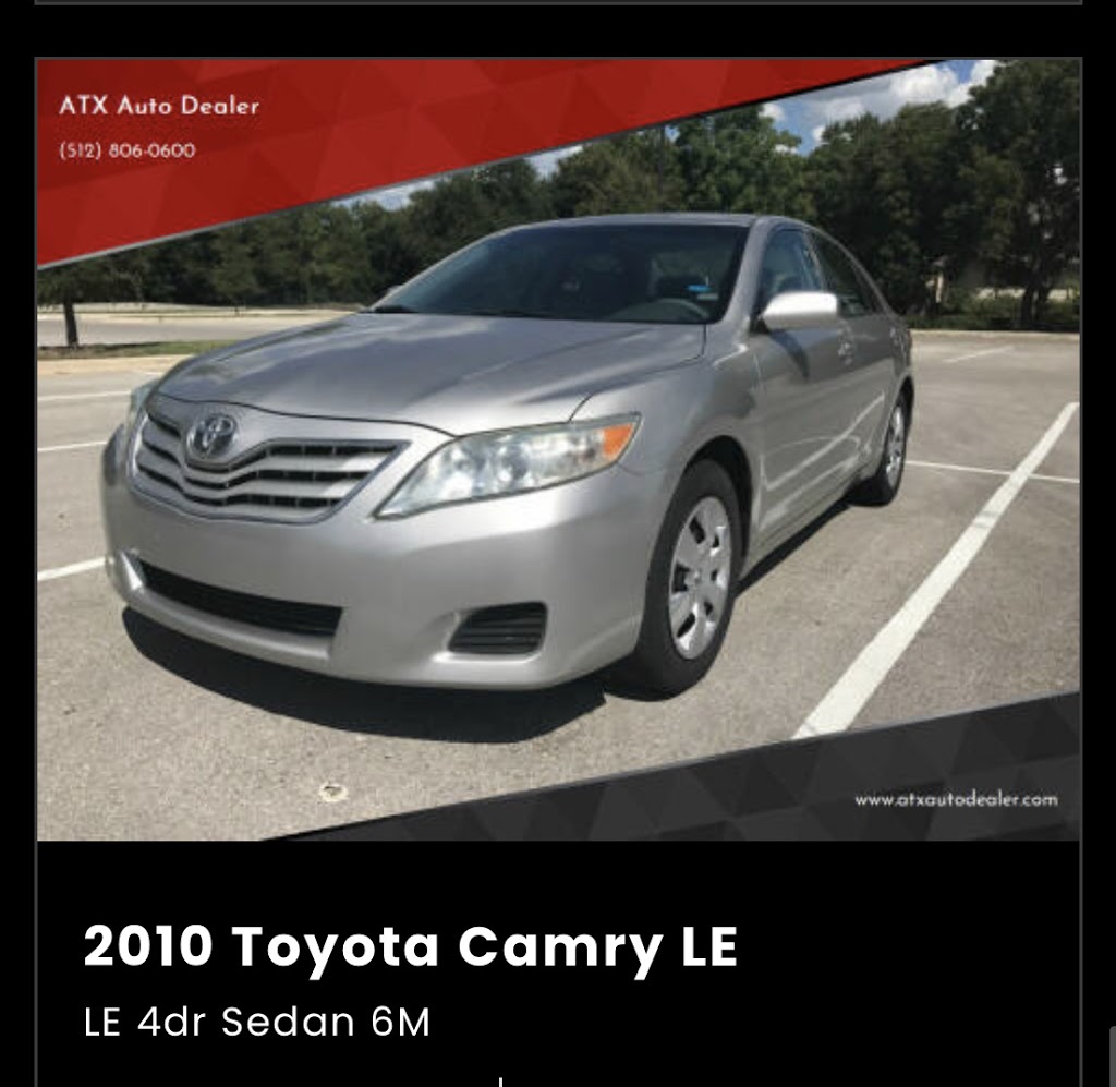 ATX AUTO DEALER | 3700 Kyle Crossing, Kyle, TX 78640, USA | Phone: (512) 806-0600