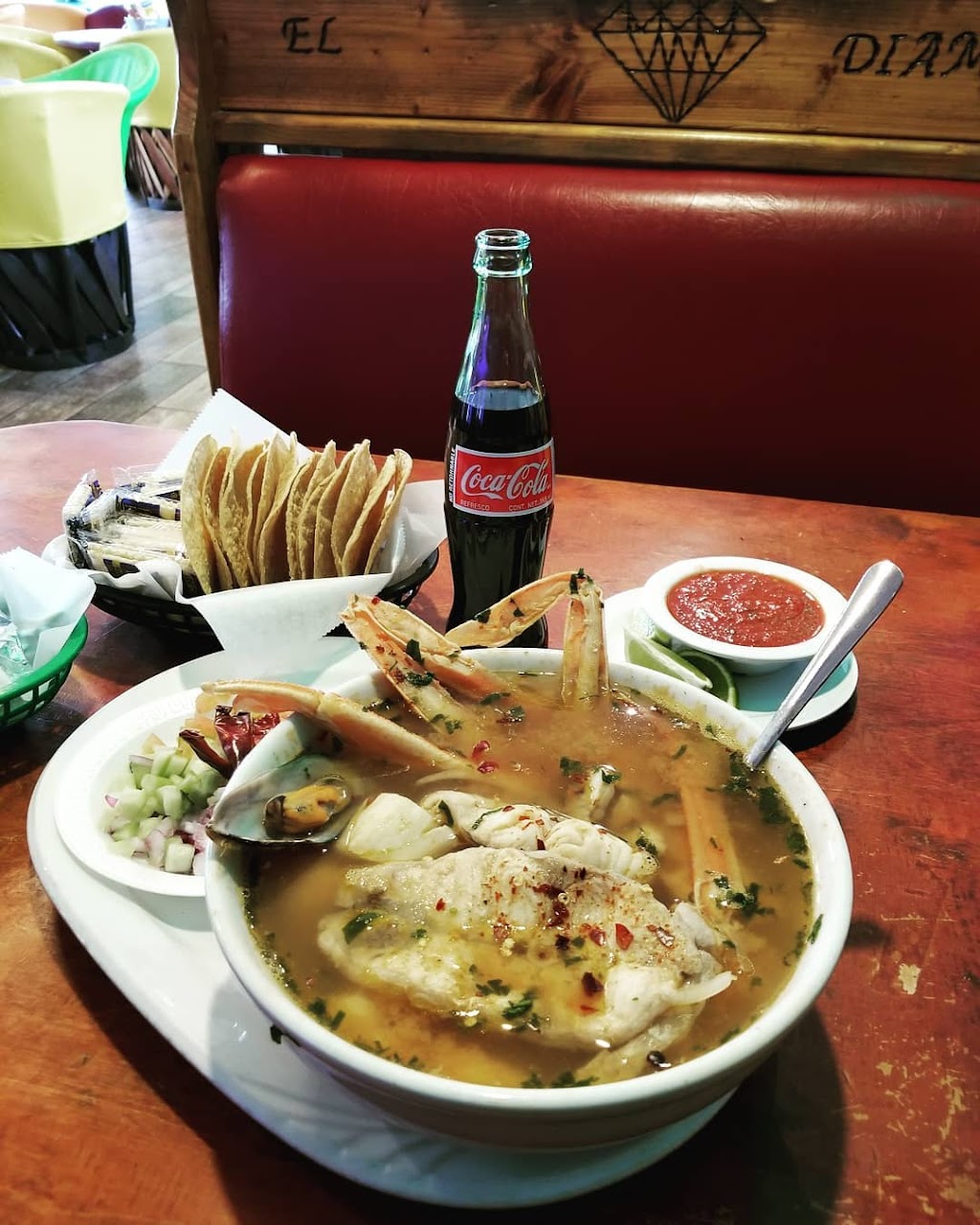 Mariscos El Diamante | 2830 E Charleston Blvd, Las Vegas, NV 89104, USA | Phone: (702) 307-9891