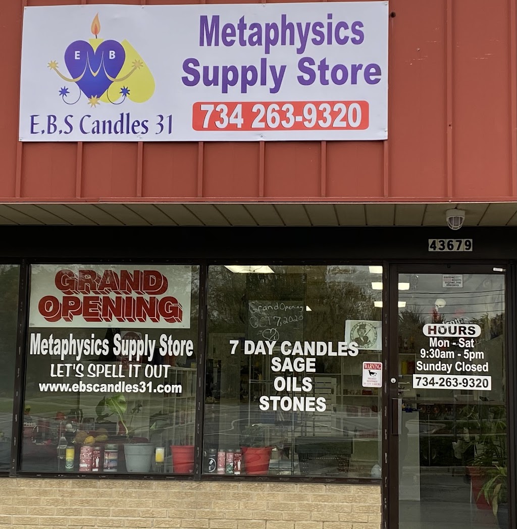 E.B.S Candles 31 LLC | 43679 Michigan Ave, Canton, MI 48188, USA | Phone: (734) 329-2090