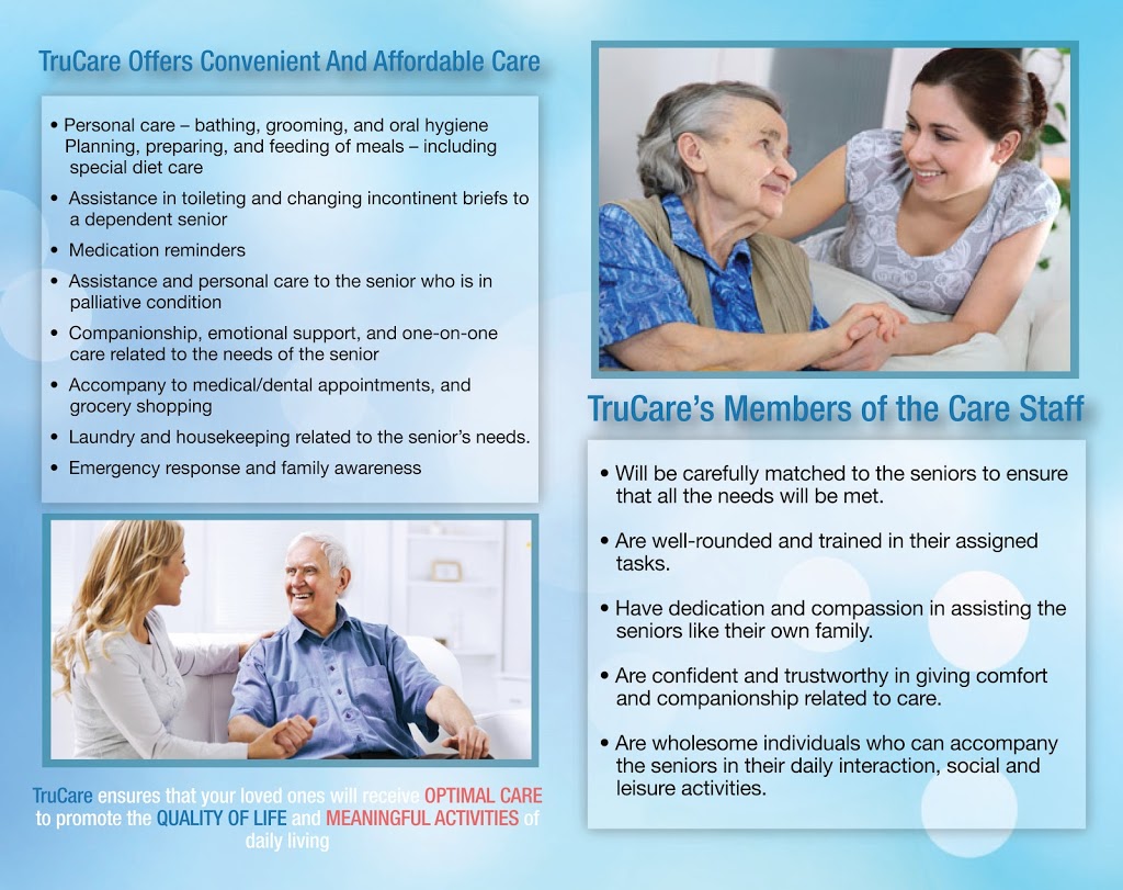 TruCare Home Health | 2578 Dougall Ave, Windsor, ON N8X 1T7, Canada | Phone: (519) 972-5267