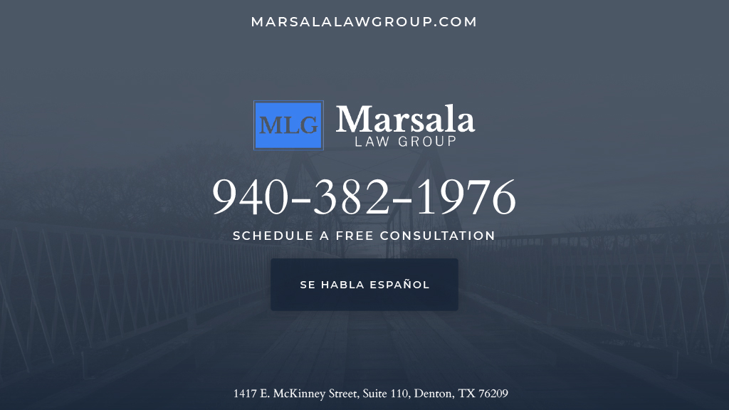 Marsala Law Group | 1417 E McKinney St Suite 110, Denton, TX 76209, USA | Phone: (940) 382-1976