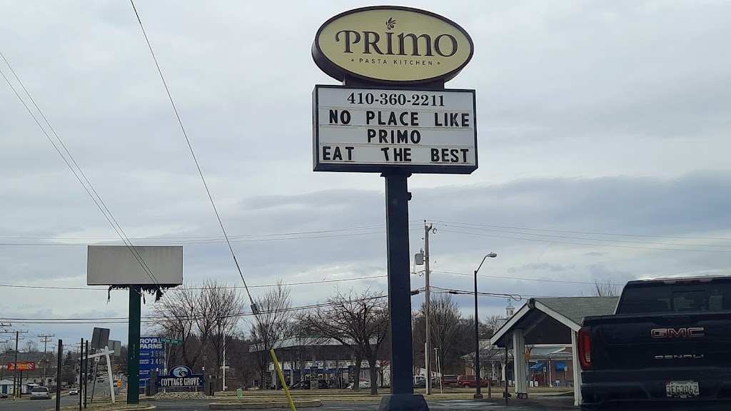 Primo Pasta Kitchen | 8557 Fort Smallwood Rd, Pasadena, MD 21122, USA | Phone: (410) 360-2211