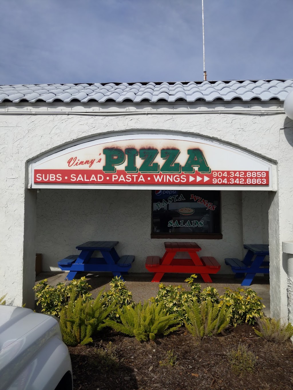 Vinnys Pizza | 105 Yacht Club Dr, St. Augustine, FL 32084, USA | Phone: (904) 342-8863