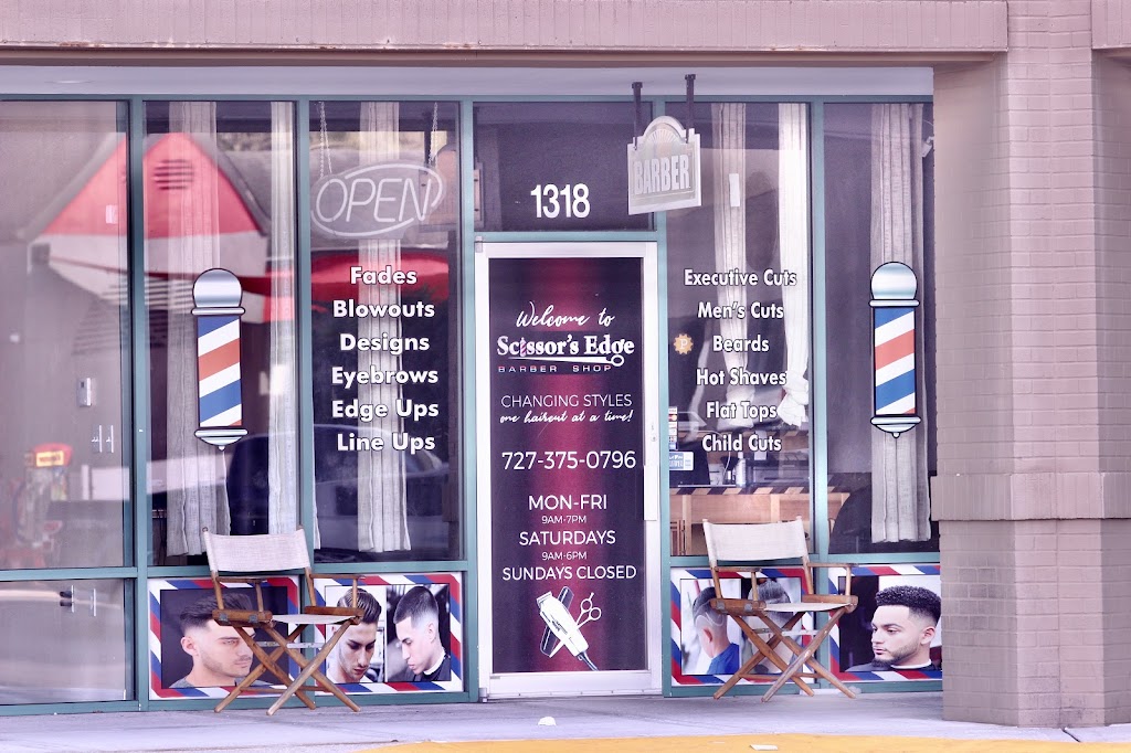 Scissors Edge Barber shop | 1318 Seven Springs Blvd, New Port Richey, FL 34655, USA | Phone: (727) 375-0796