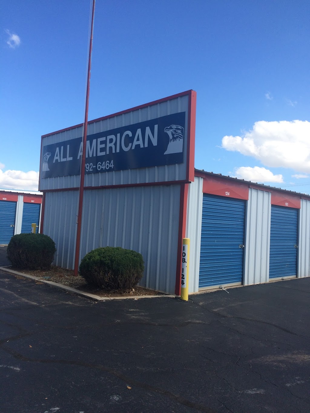 All American Storage | 5839 49th St, Lubbock, TX 79424, USA | Phone: (806) 792-6464