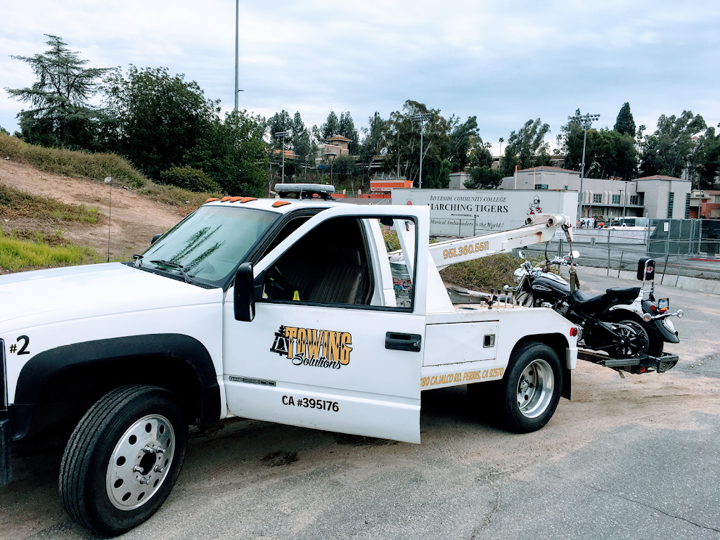 Towing Solutions | 22180 Cajalco Rd, Perris, CA 92570, USA | Phone: (951) 445-8868